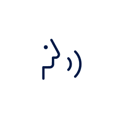 Speaking Icon
