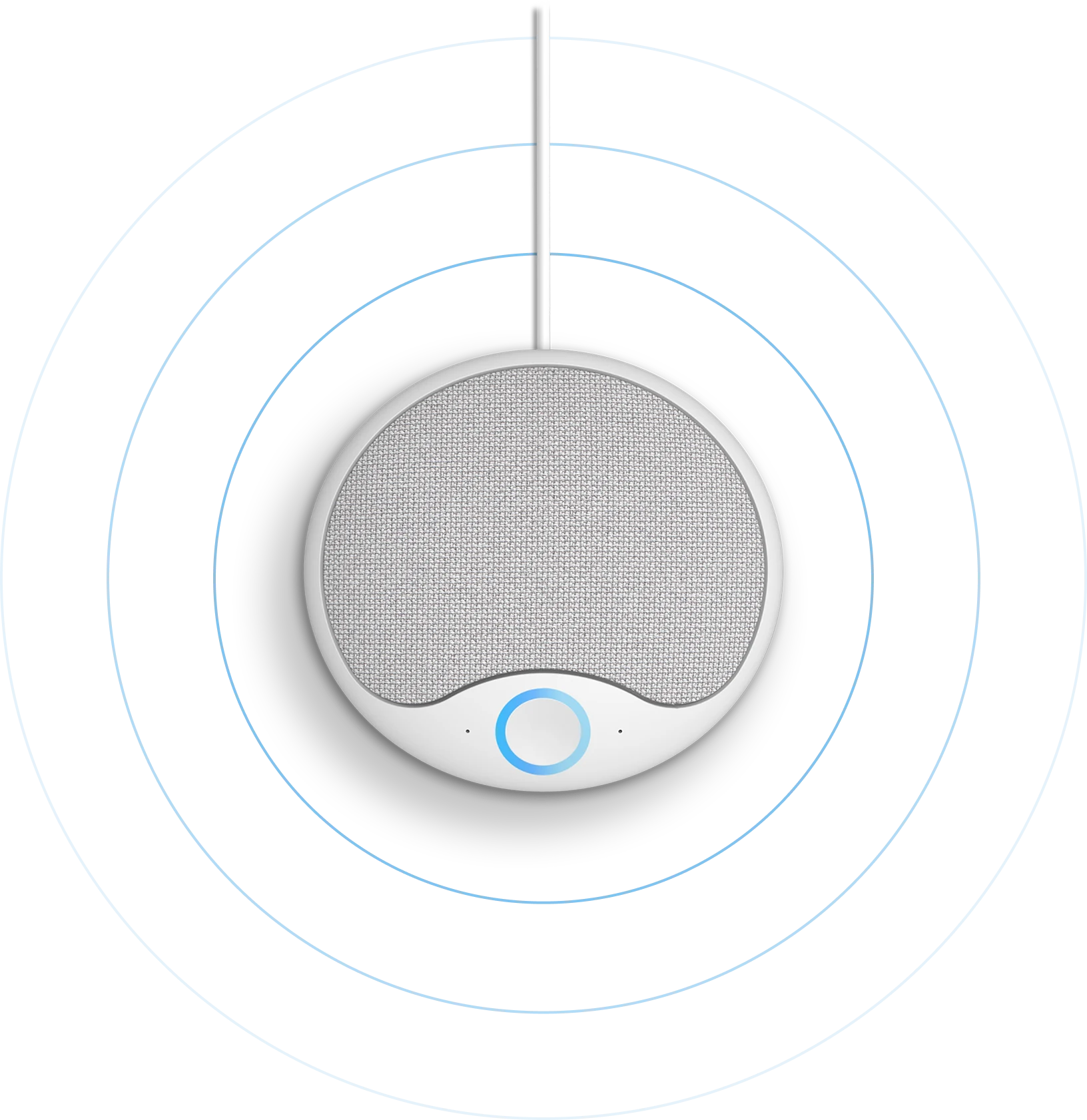 Sentai hub with its cable and radial illustration